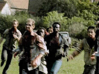zombie running