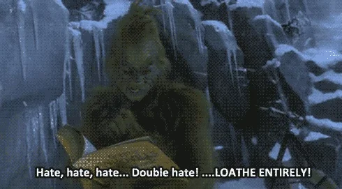 angry the grinch