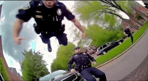 Reaching Cop Car