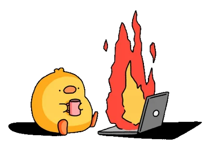 Работа Горит Огонь