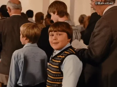 Suspicious Confused Kid
