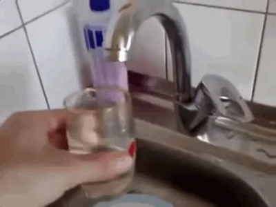 In Soviet Russia Water Drinks You