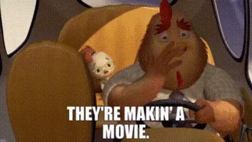 Chicken Little Buck Cluck Theyre Makin A Movie