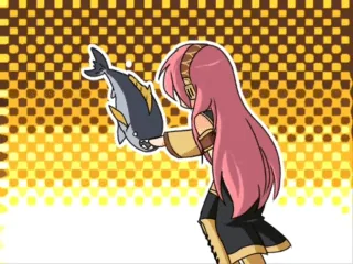 megurine luka fish