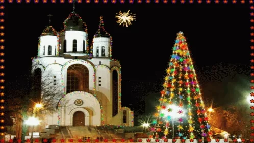 Church Christmas Lights