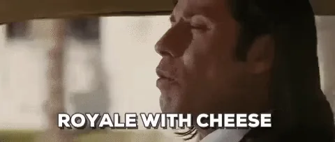 pulp fiction royale with cheese