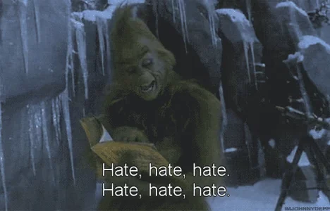 angry the grinch