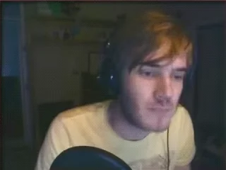 Испуг Реакция Pewdiepie
