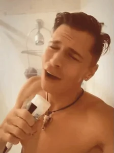 Troy Accola Singing In Shower