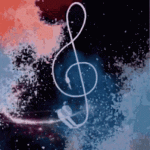 Гифка "Musical notes", лучшая gif анимация от "collection", скачать ...