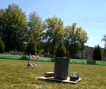 water explode