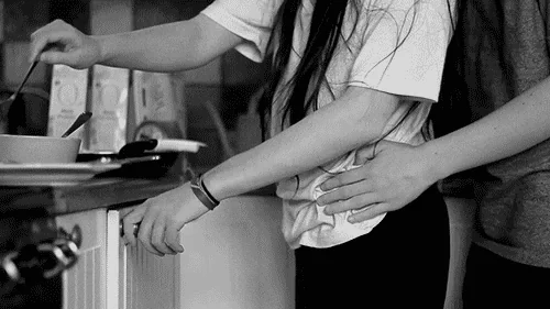 black and white love