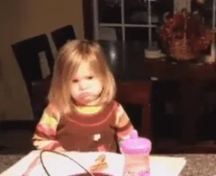 mad little girl