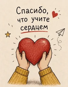 День Учителя Учитель Открытка