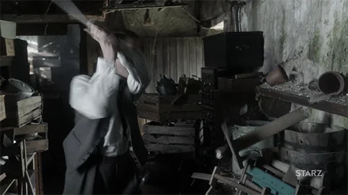 Tobias Menzies Breaking Shit Ломает Вещи