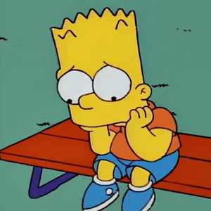 Sad The Simpsons