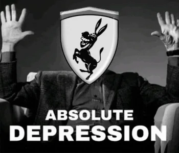 Sad Lewis Hamilton
