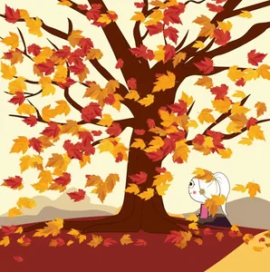 Falling Leaves Autumn