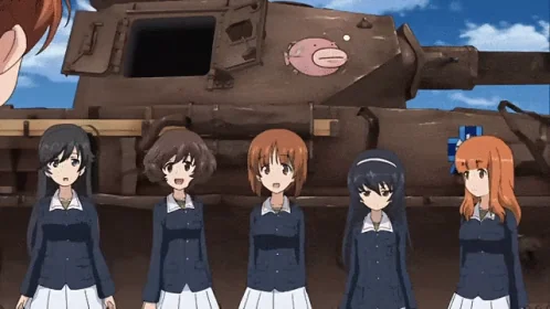 Glomp Anime Girls And Panzer