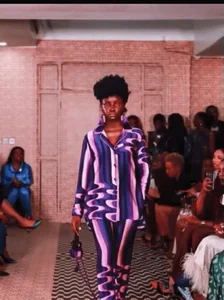 Saskay Model Lagos Fashion Week