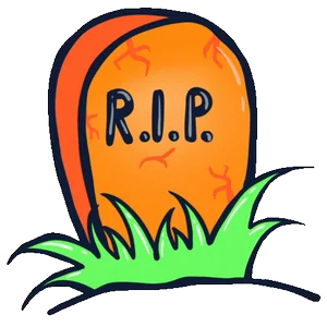 Могила Rip Хэллоуин