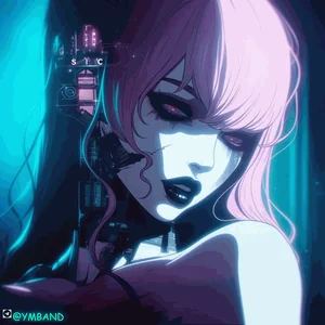 Cyber Girl Cyberpunk