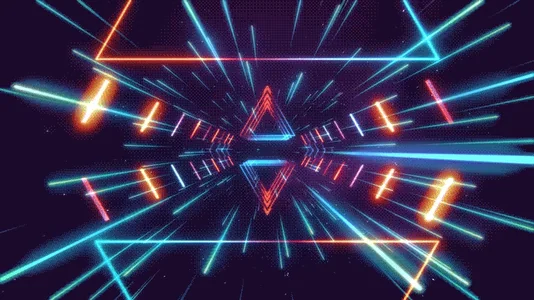 Геометрия Неоновые Огни Неон